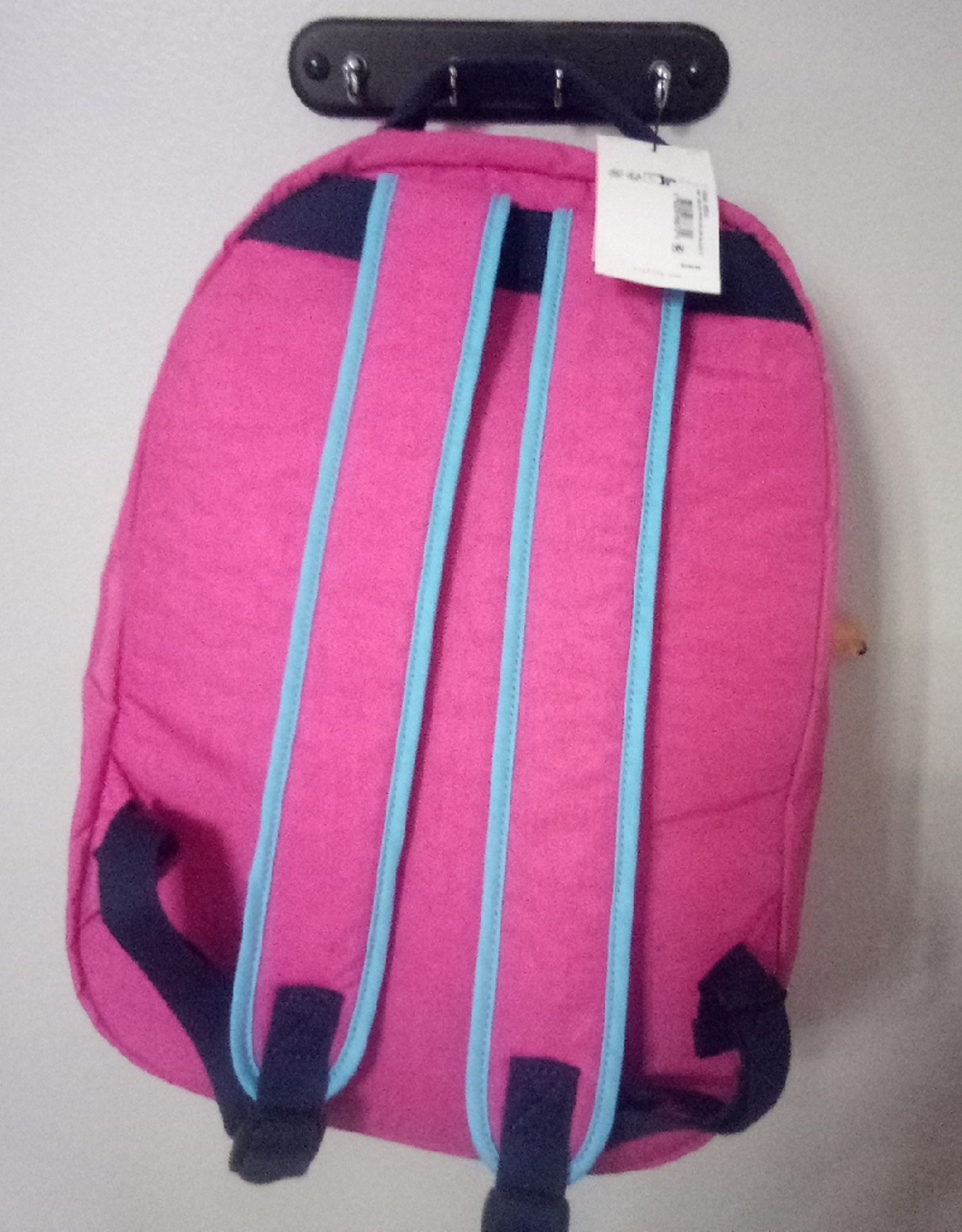 Azalea Pink KipLing Backpack - Picture 6 of 6